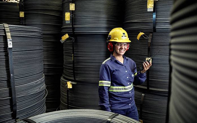 Gerdau reconhece o esforço de seus colaboradores