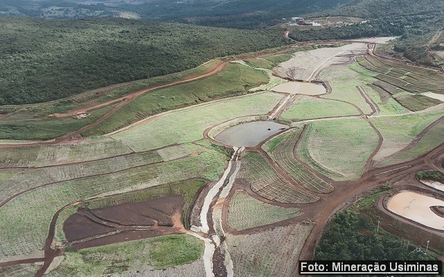 Mineração Usiminas e os cuidados ambientais