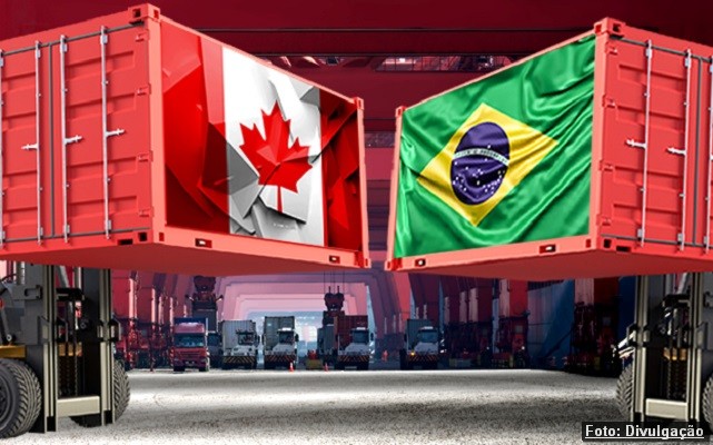 Comércio Internacional Brasil X Canadá segue crescendo