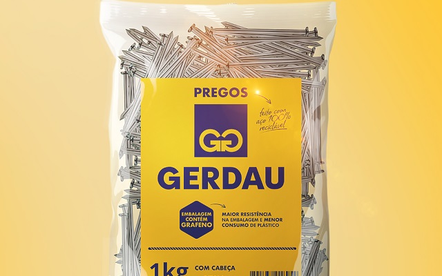 Linha de pregos da Gerdau ganha nova embalagem