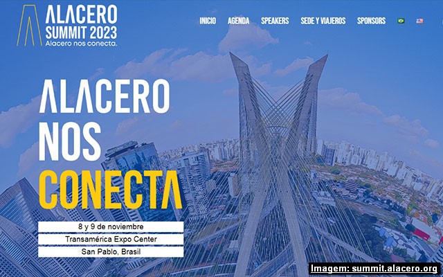 Congresso e Expo Alacero Summit 2023 em São Paulo