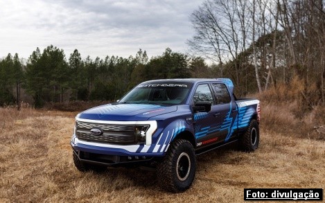 Ford apresenta nova picape elétrica off-road