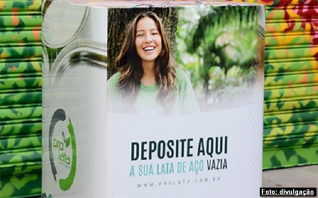 Reciclagem de latas de aço