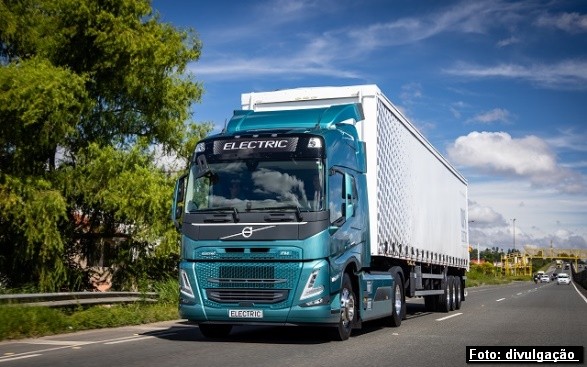 Volvo aposta nos caminhões elétricos no Brasil