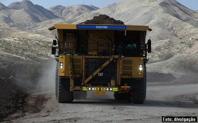 Descarbonização de operações em mina