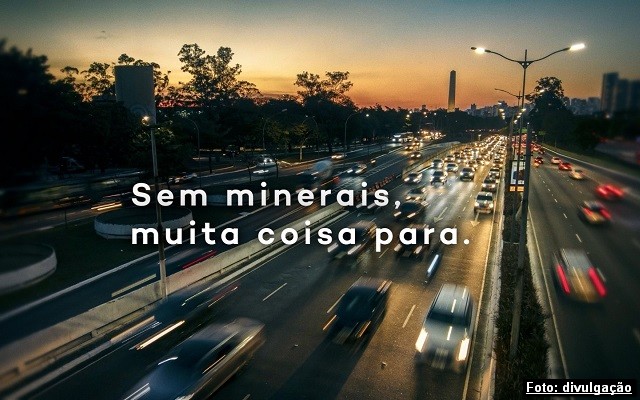 Campanha sobre a importância dos minerais