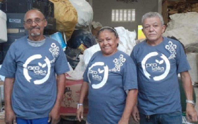 Reciclagem de lata no Ceará