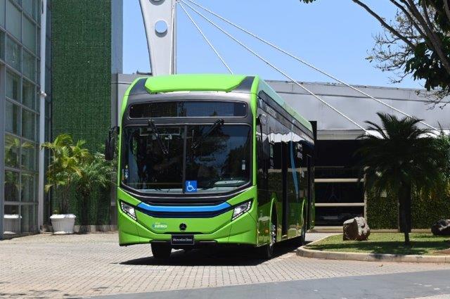 Ônibus elétricos na frota paulistana