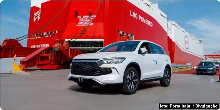 A chegada dos carros importados da China