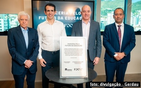 Gerdau e Fundação Dom Cabral com foco na educação