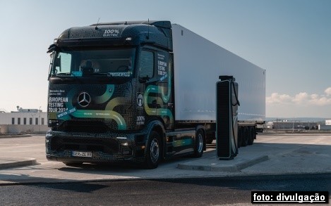 Caminhão Elétrico e recorde mundial