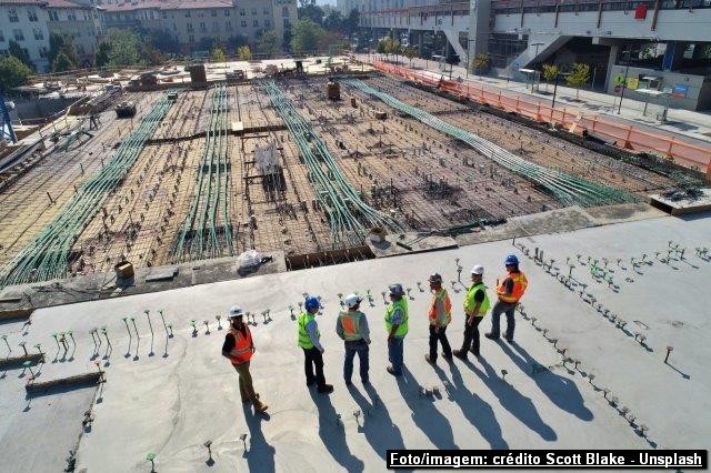 Vagas na construção civil