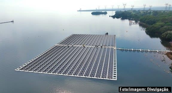 Itaipu irá instalar usina solar flutuante