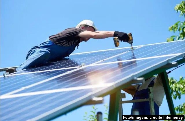 Crescimento da energia solar