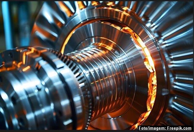 Indústria de Máquinas e Equipamentos andando de lado