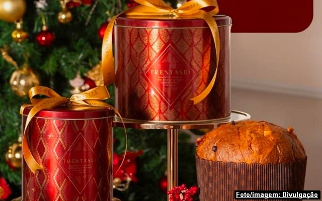 Embalagens metálicas nas festas de fim de ano