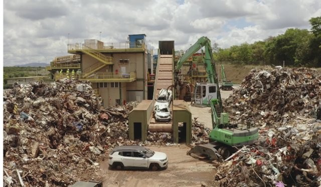 Reciclagem de sucata automotiva